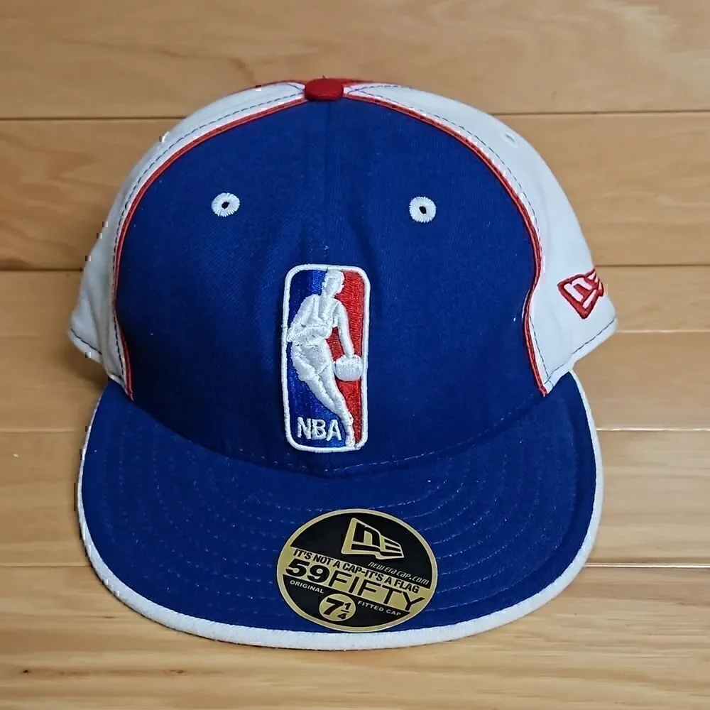 New Era Philadelphia 76ers 59Fifty NBA Throwback 7 1/4 Fitted Hat Cap
